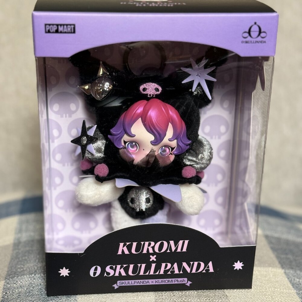 KUROMI X SKULLPANDA PLUSH BRAND NEW IN BOX